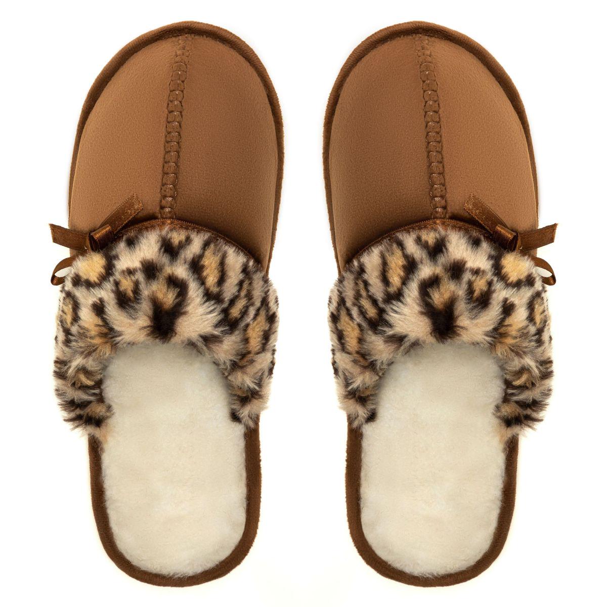 Капці кімнатні Oldcom Comfy Women р. 37/38 Коричневий (4841347036217)