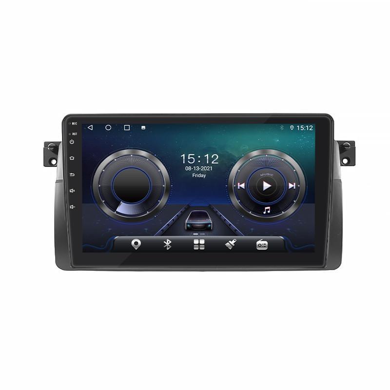 Автомагнитола штатная Lesko для BMW 3 серии IV E46 рестайлинг 2001-2007 9" 4/32Gb 4G Wi-Fi GPS Top MOB