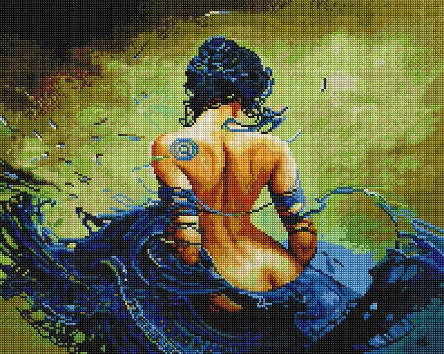 Алмазная мозаика Brushme Мистика женственности 40x50 см (GF5426)