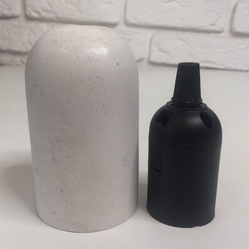 Напатронник Paraboloid бетонный круглый с патроном Белый (19926) - фото 6 Напатронник Paraboloid бетонный круглый с патроном Белый (19926) - фото 6