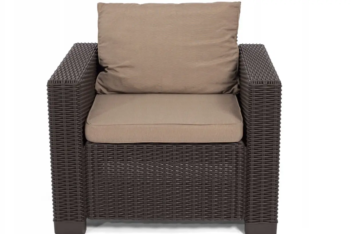 Комплект садових крісел Keter California Chair 2x 252902 Графітовий (CNT00008435) - фото 3