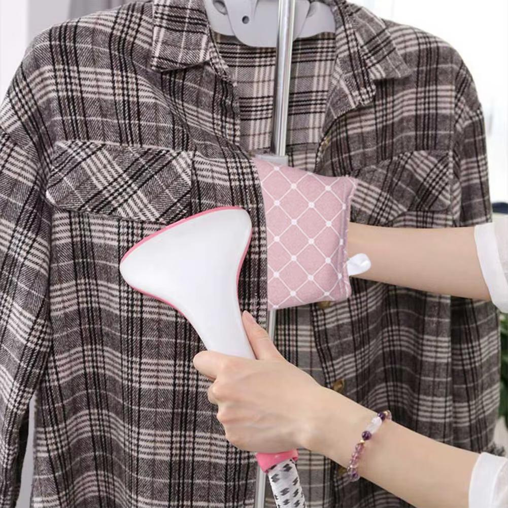 Рукавичка термоізоляційна для прасування та відпарювання одягу Рожевий (2610823737) - фото 4