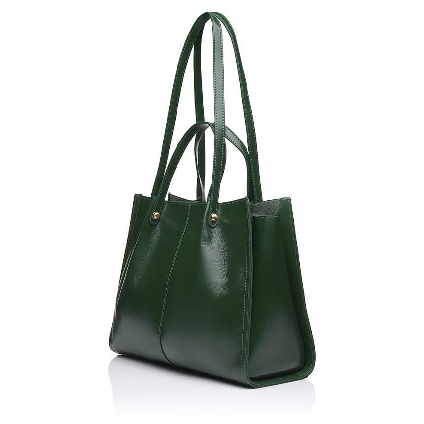 Женская сумка кожаная Felicita Зеленый (3036_green) Женская сумка кожаная Felicita Зеленый (3036_green)