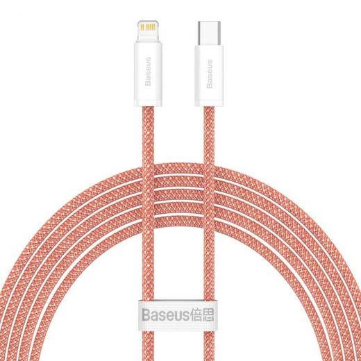 Кабель Baseus Type-C to Lightning Dynamic Series Fast Charging Data Cable 1 м 20W CALD000007 Orange (b8780d82) - фото 1 Кабель Baseus Type-C to Lightning Dynamic Series Fast Charging Data Cable 1 м 20W CALD000007 Orange (b8780d82) - фото 1
