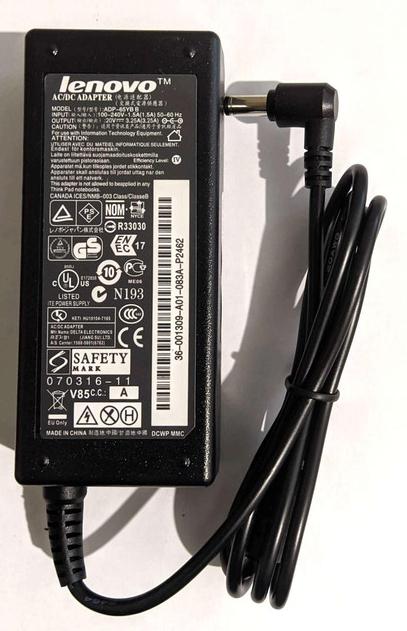 Зарядка для ноутбука Lenovo 20V/3,25A 5,5x2,5 ADP-65YB (000022268)