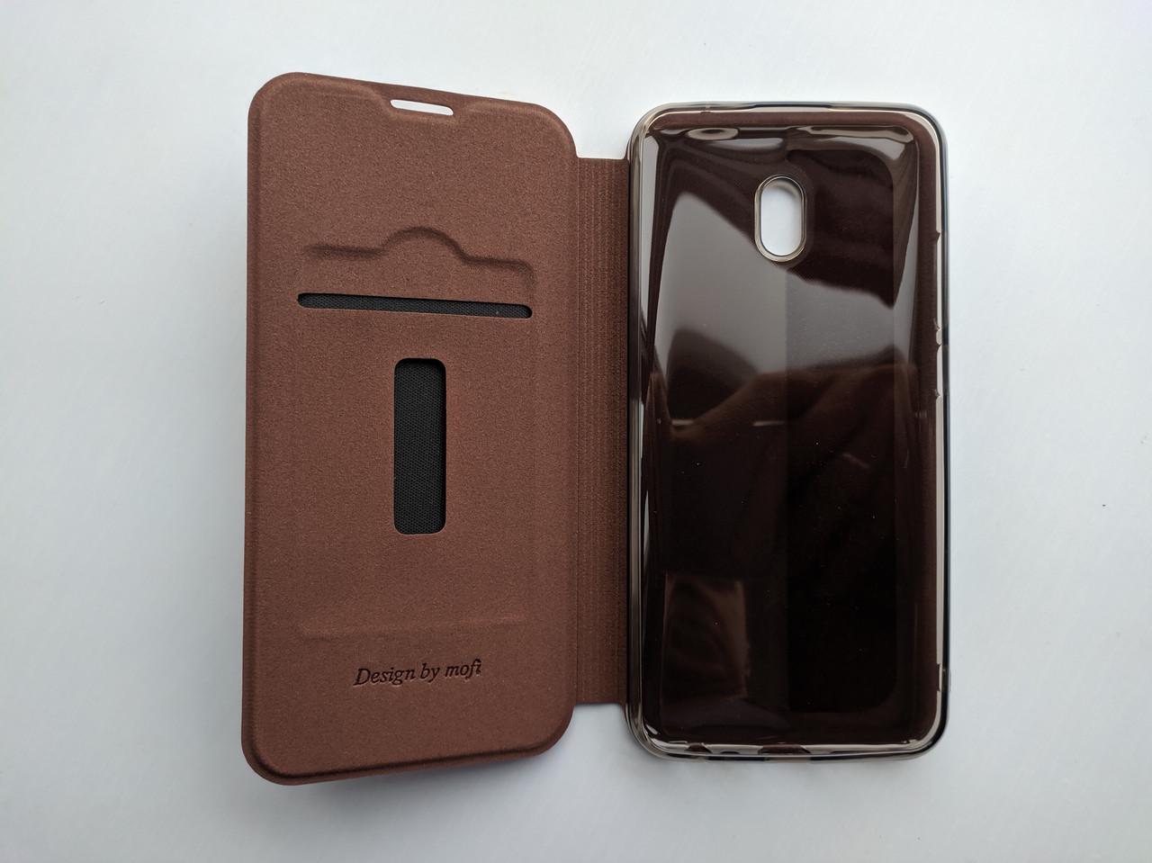 Чехол книжка Mofi Vintage для Xiaomi Redmi 8A Коричневый 2331P - фото 4 Чехол книжка Mofi Vintage для Xiaomi Redmi 8A Коричневый 2331P - фото 4