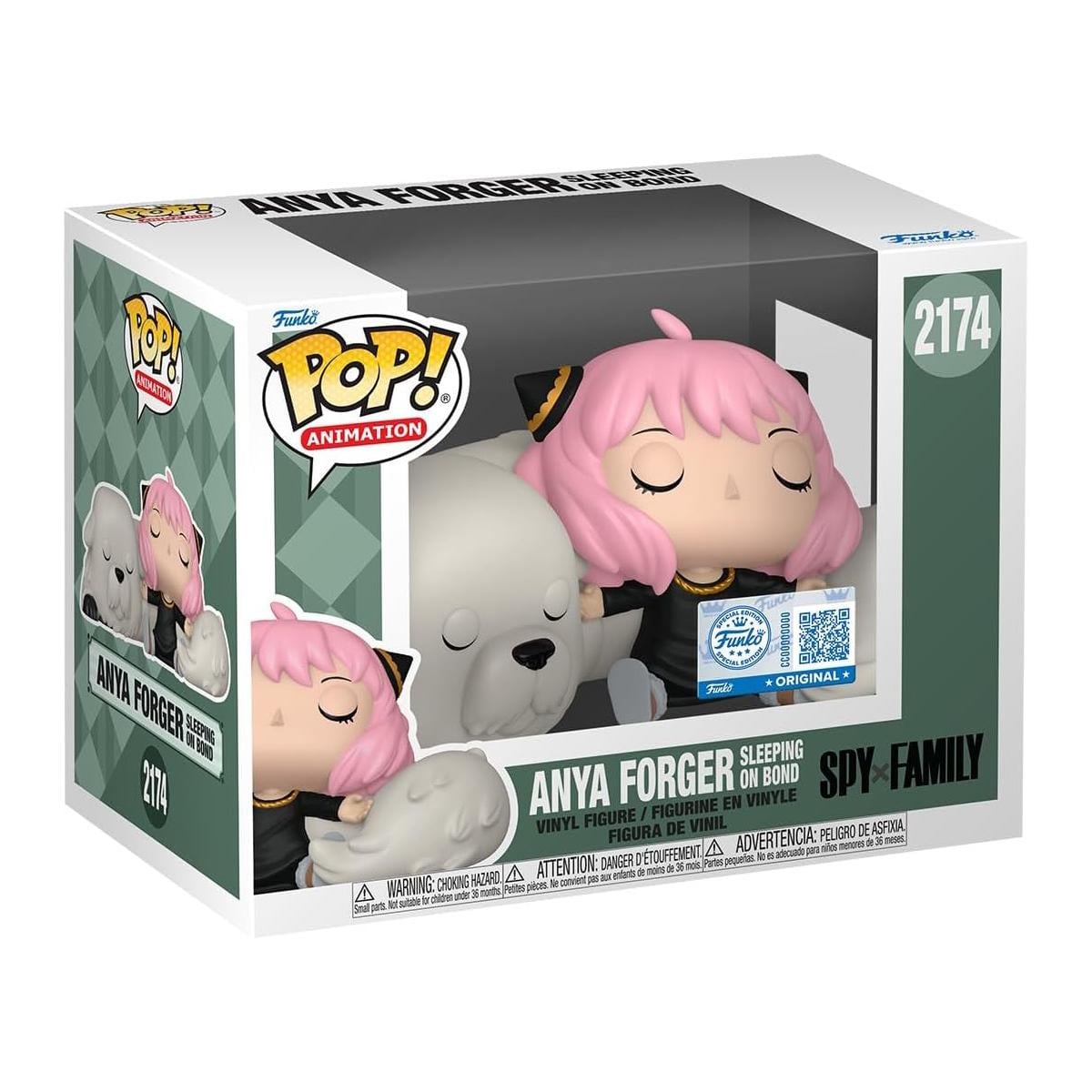 Детская игровая фигурка Funko POP коллекционная Аня и Бонд Spy x Family Аниме персонажи Многоцветная (1206472597)
