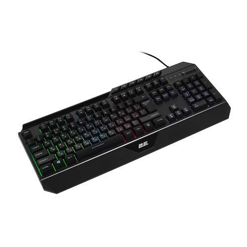 Клавіатура 2E 2E-KG315UBK gaming KG315 RGB USB2,0 дротова UA/ENG Black (582356) - фото 2