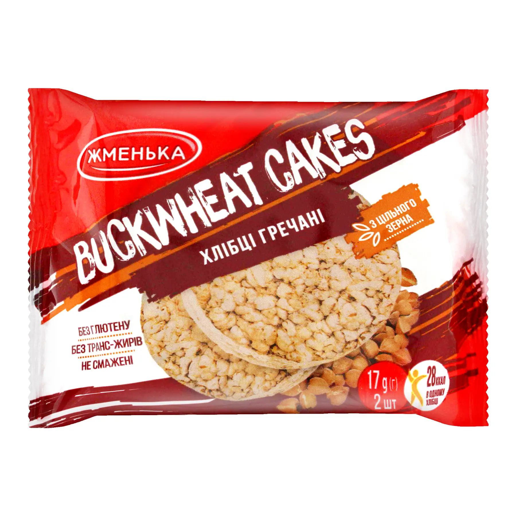 Хлібці гречані Жменька 17 г (4820152182616)