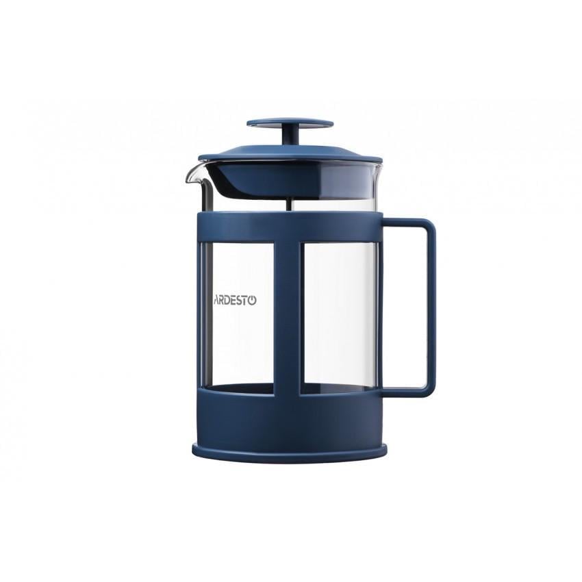 Френч-пресс Ardesto Fresh пластик/стекло 800 мл Синий (AR1008BEF)