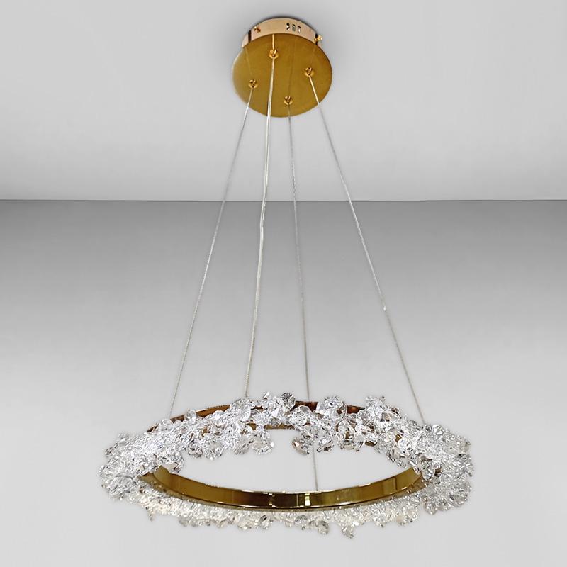 Люстра подвесная светодиодная Light House LS-18099 400 LED 17W Бронзовый