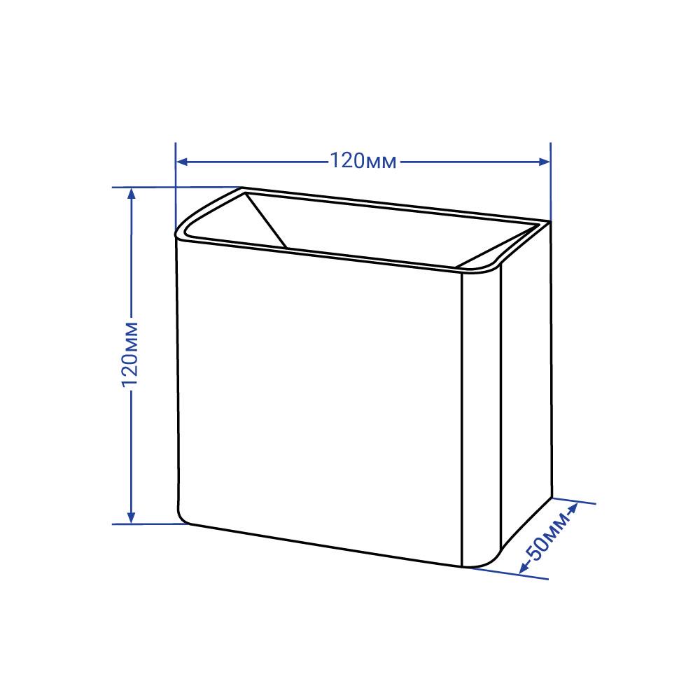 Світильник архітектурний Feron DH028 3 Вт 4000К IP54 Коричневий - фото 2