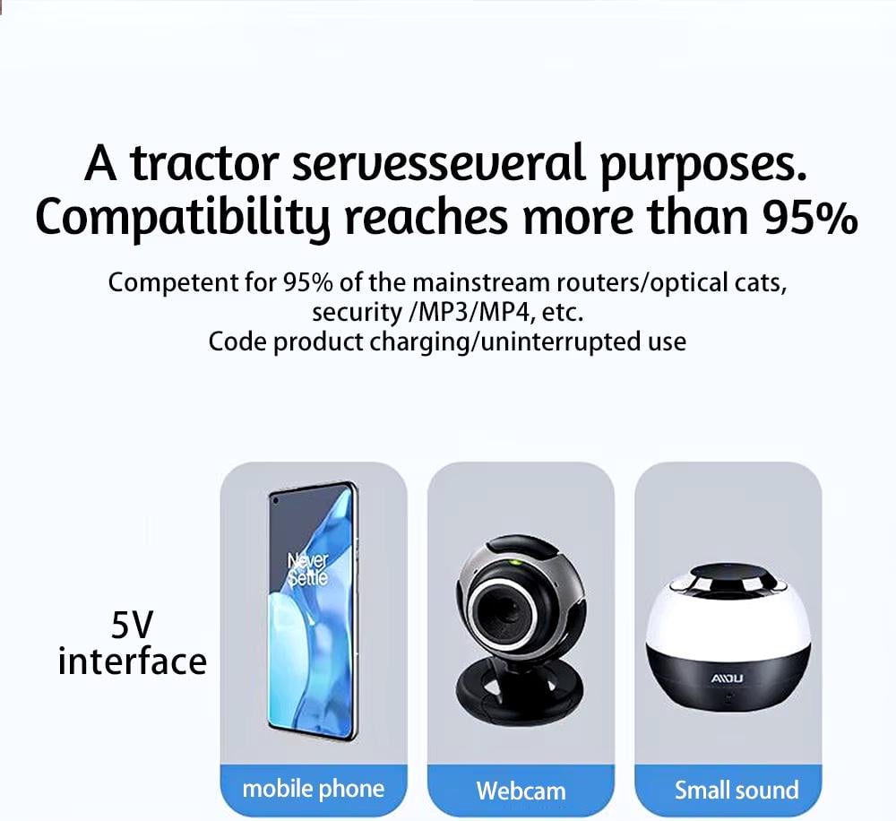 Источник бесперебойного питания DC1018L POE дизайн 2 18650х4 Black (DC1018LNDNBK) - фото 5