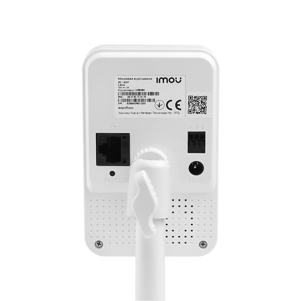 Камера 2МП кубічна IP Imou Cube IPC-K22AP з PoE 2,8 мм - фото 4