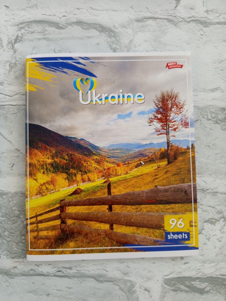 Зошит в клітинку 96 аркушів (1498)