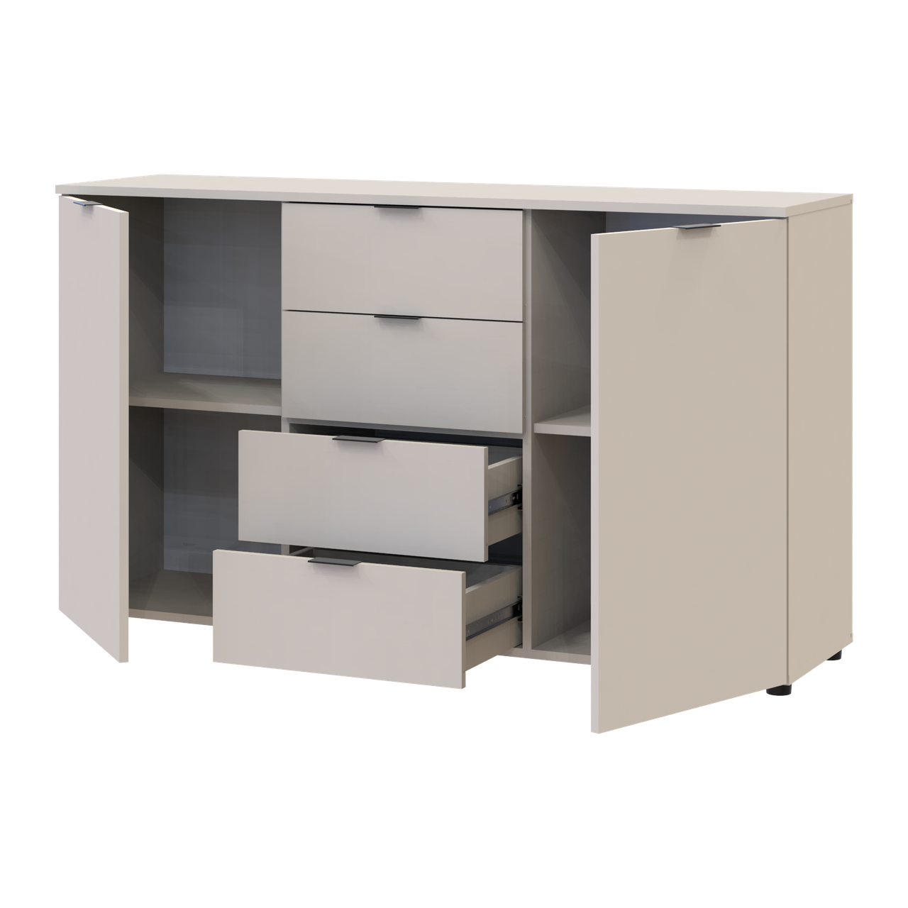 Комод в спальню Doros Рон 5 140х38х81 см Кашемир (DRS-011456) - фото 4 Комод в спальню Doros Рон 5 140х38х81 см Кашемир (DRS-011456) - фото 4