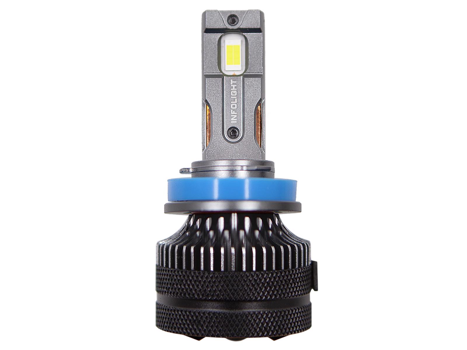 Лампа светодиодная Infolight S3 H11 H8 H9 60 W 6000K (25093)