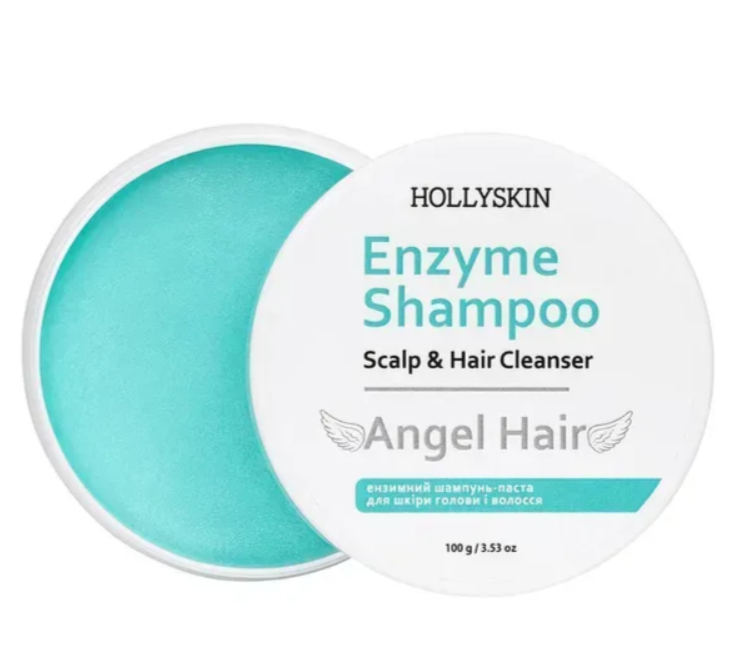 Шампунь-паста для шкіри голови і волосся HOLLYSKIN Angel Hair ензимний 100 г