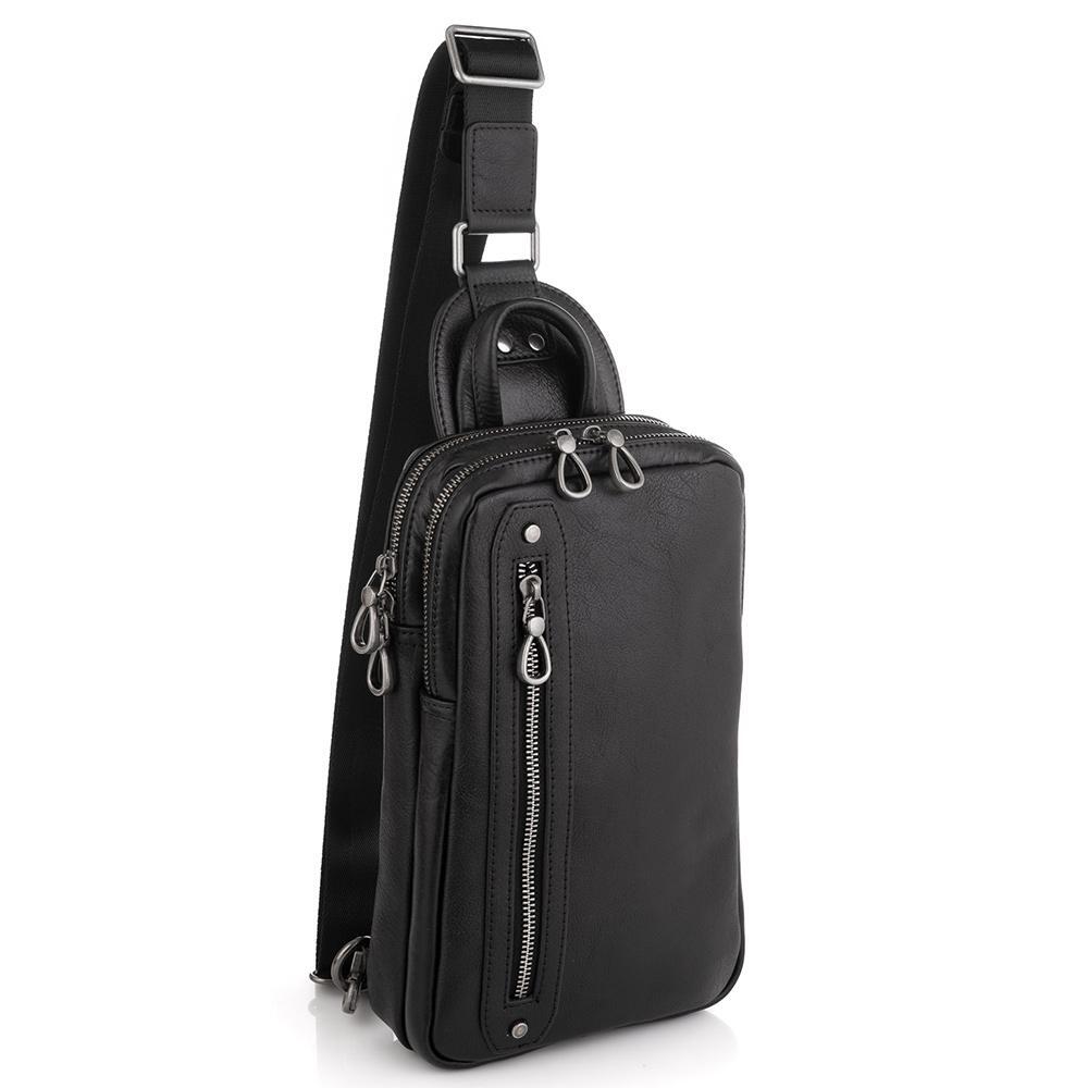 Мужская сумка через плечо мужская Royal Bag 9801A Черный (5064)