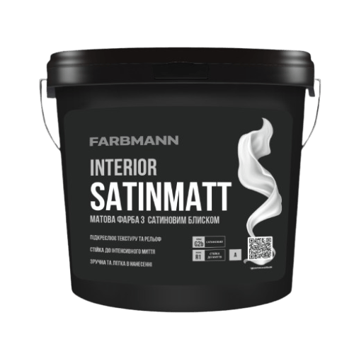 Краска интерьерная матовая FARBMANN Interior SATINMATT 4,5 л (2761364309)