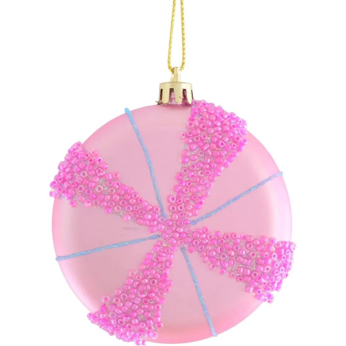 Игрушка на елку Розовые мечты 8 см Розовый (TY-5-R-414)