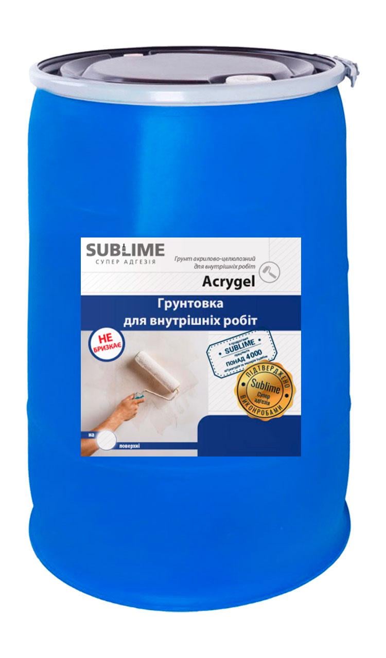 Грунтовка для внутренних работ Acrygel Euro 1:4 200 л (23919374)