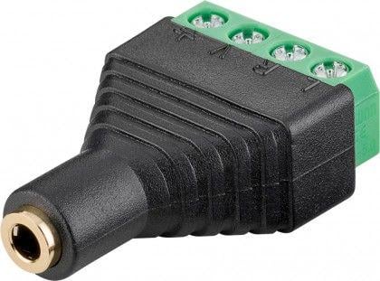 Переходник TRRS 3,5 мм джек на клеммники 4 pin