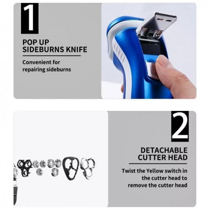 Електробритва акумуляторна DSP 60081 - фото 8 Електробритва акумуляторна DSP 60081 - фото 8