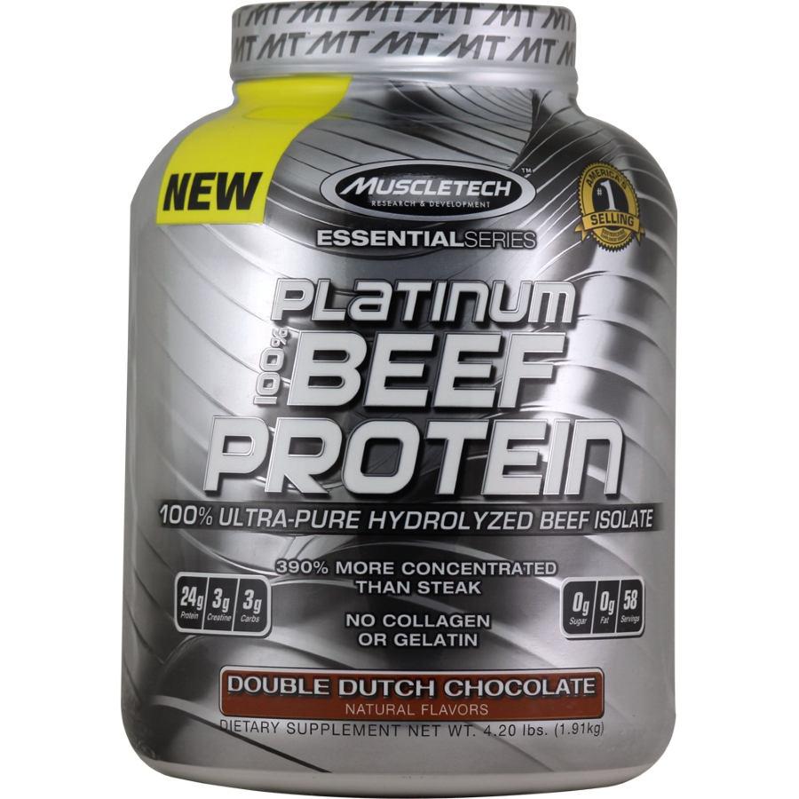Протеин Muscletech Platinum 100% Beef 1,8 кг Шоколад (854V3291)