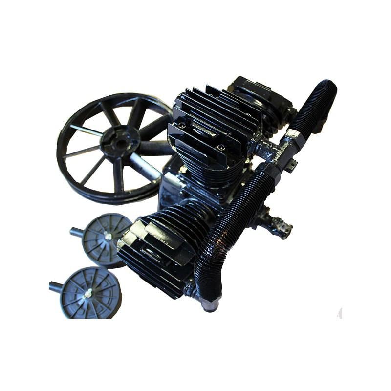 Блок компрессорный Kraft&Dele KD1406 2623548883 поршневой 3 цилиндра 670 л/мин. 8 бар - фото 2 Блок компрессорный Kraft&Dele KD1406 2623548883 поршневой 3 цилиндра 670 л/мин. 8 бар - фото 2