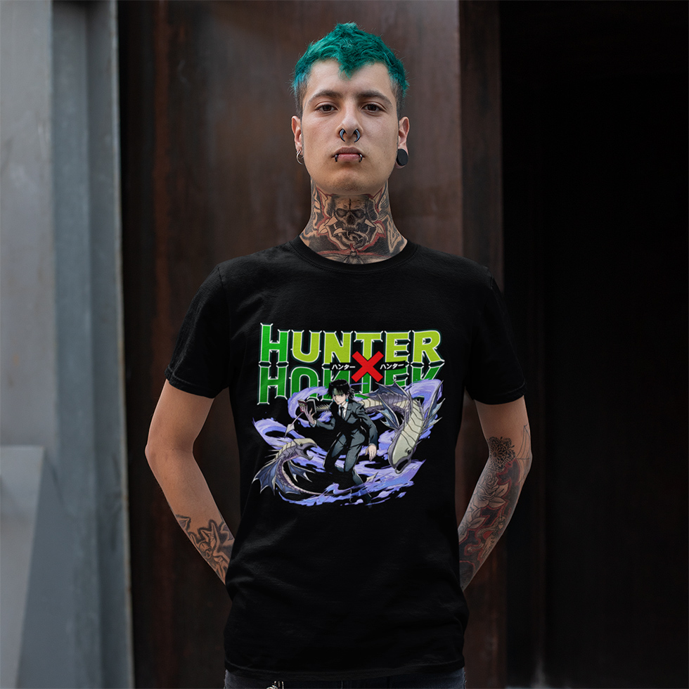 Футболка унисекс Hunter x Hunter Amon Kotaro L Черный (0000010423)