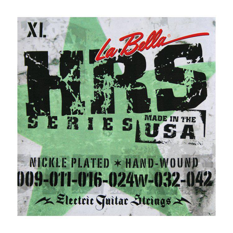 Струни для електрогітари La Bella Nickel Round Wound HRS-XL 9-42 (116192)