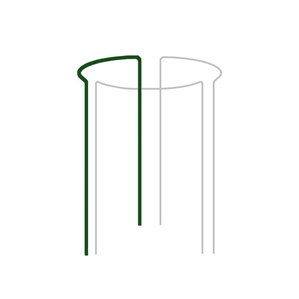 Опора для рослин кільцева 1/3 кола 130/40 см (TYRP340130)
