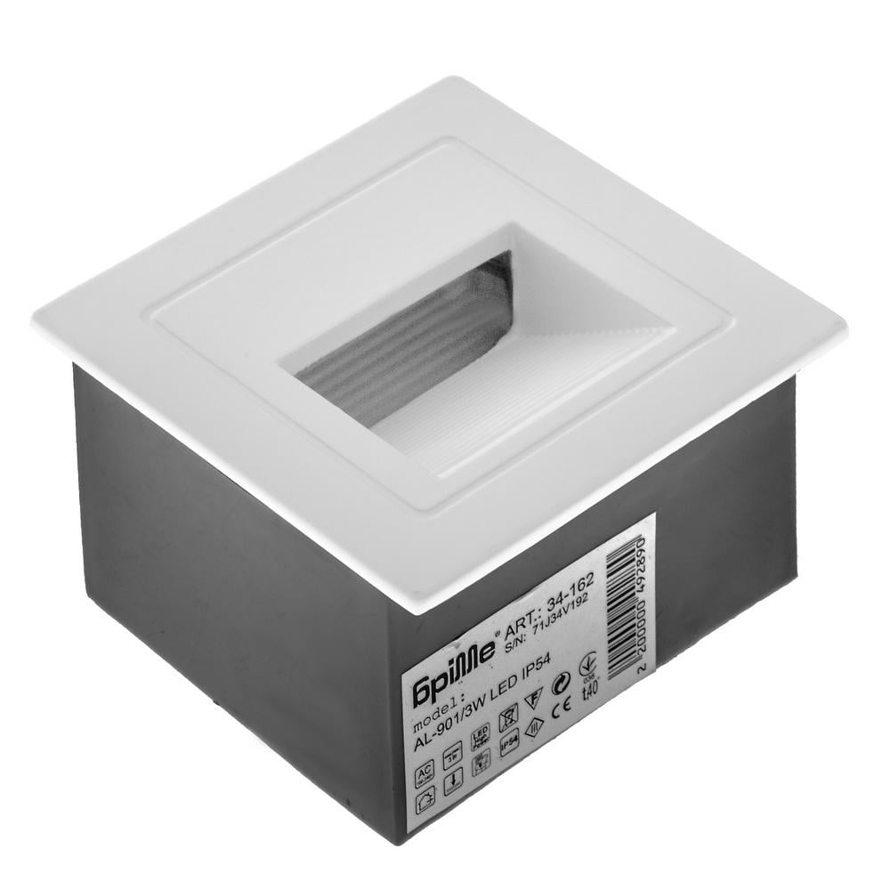 Светильник для ступеней IP54 AL-901/3W LED садовый