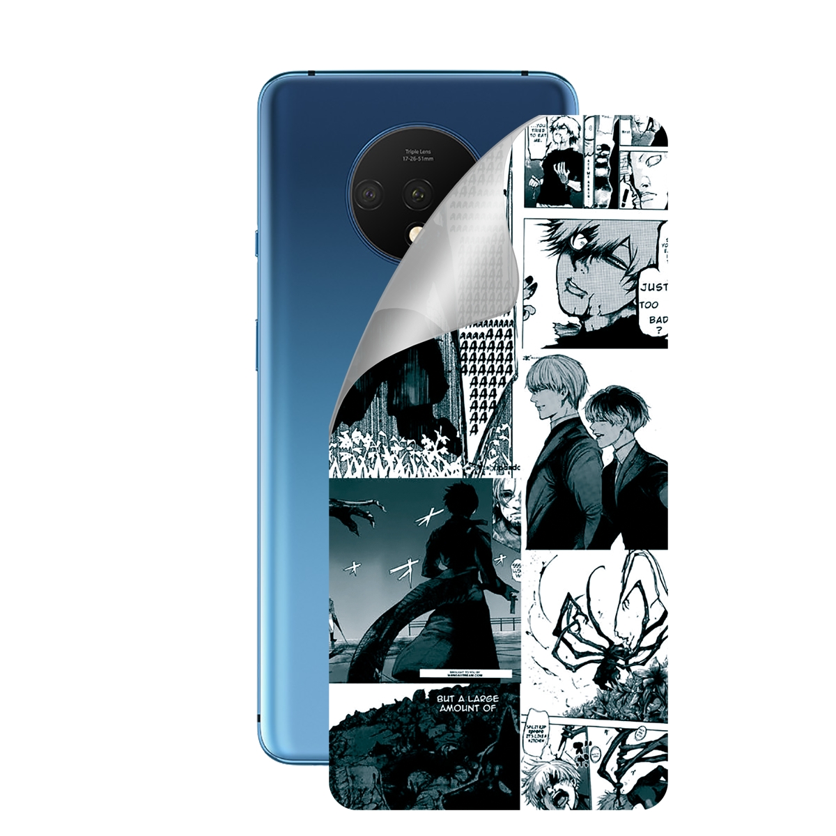 Полиуретановая пленка для OnePlus 7T серии Print Armor