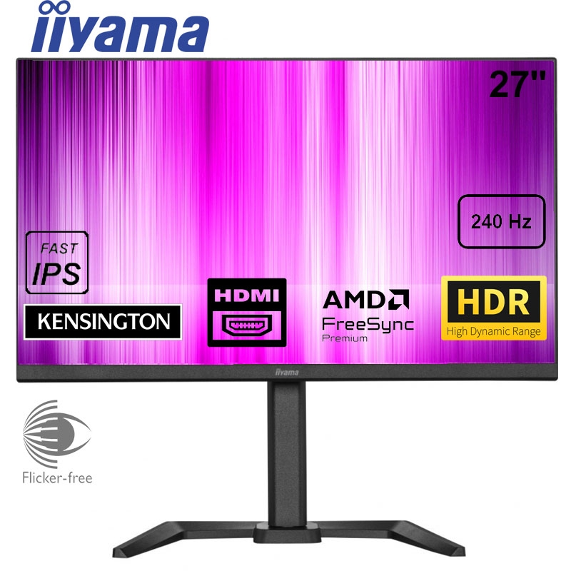 Монітор Iiyama GB2790QSU-B5 безрамковий Fast IPS 2560x1440 QHD 27" (tf6255) - фото 5