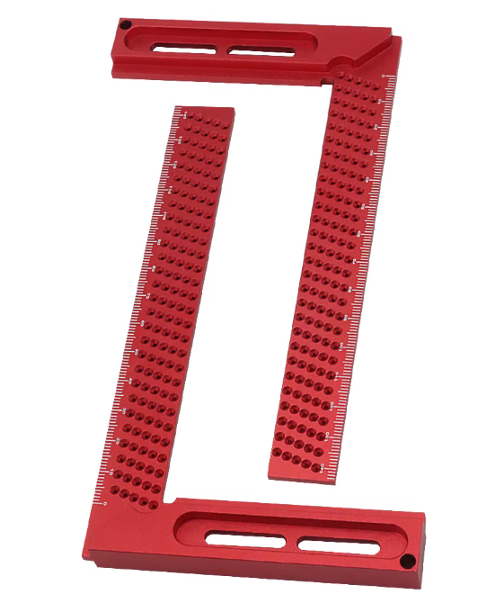 Угольник с градационной сеткой алюминий 160 мм (1005006385969390) - фото 2 Угольник с градационной сеткой алюминий 160 мм (1005006385969390) - фото 2