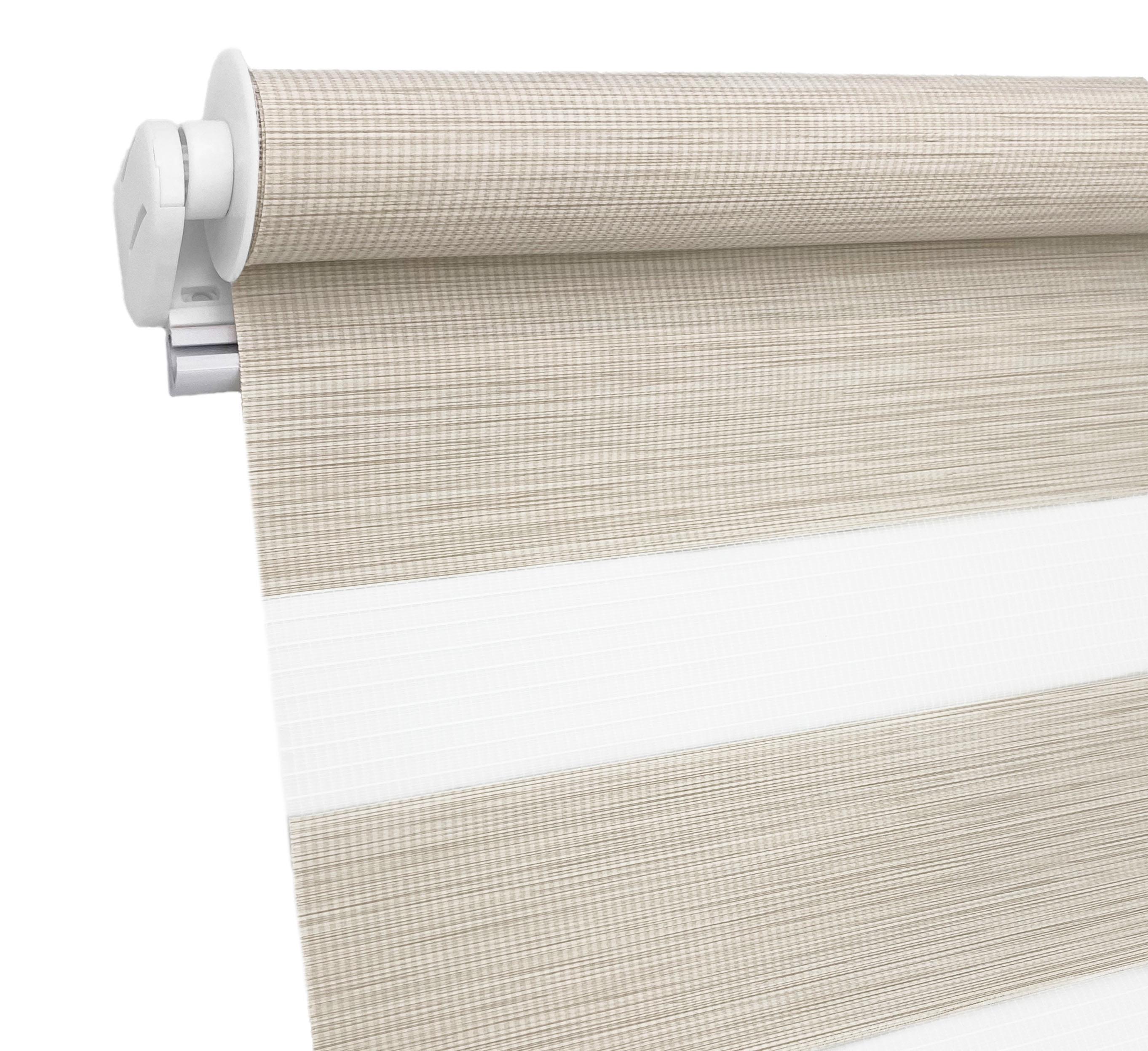 Ролета день-ночь TyulPan Лен 60x170 см Бежевый - фото 7 Ролета день-ночь TyulPan Лен 60x170 см Бежевый - фото 7