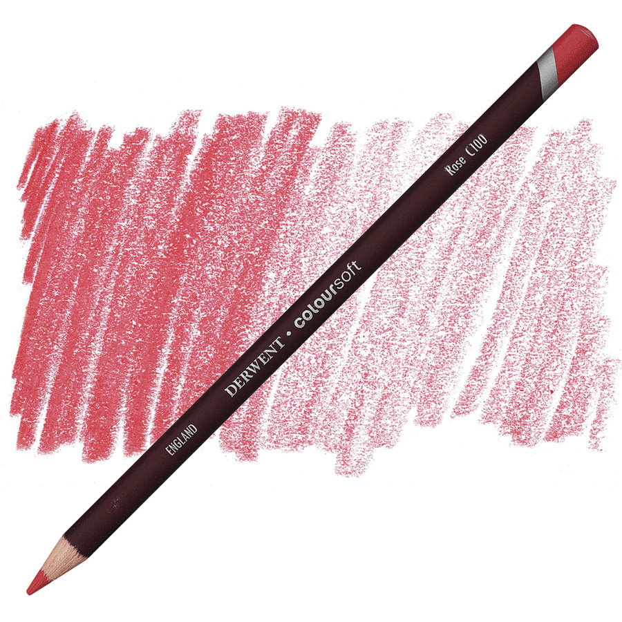 Олівець кольоровий Coloursoft С100 Rosa 700962 6 шт. Троянда (5028252188289) - фото 1