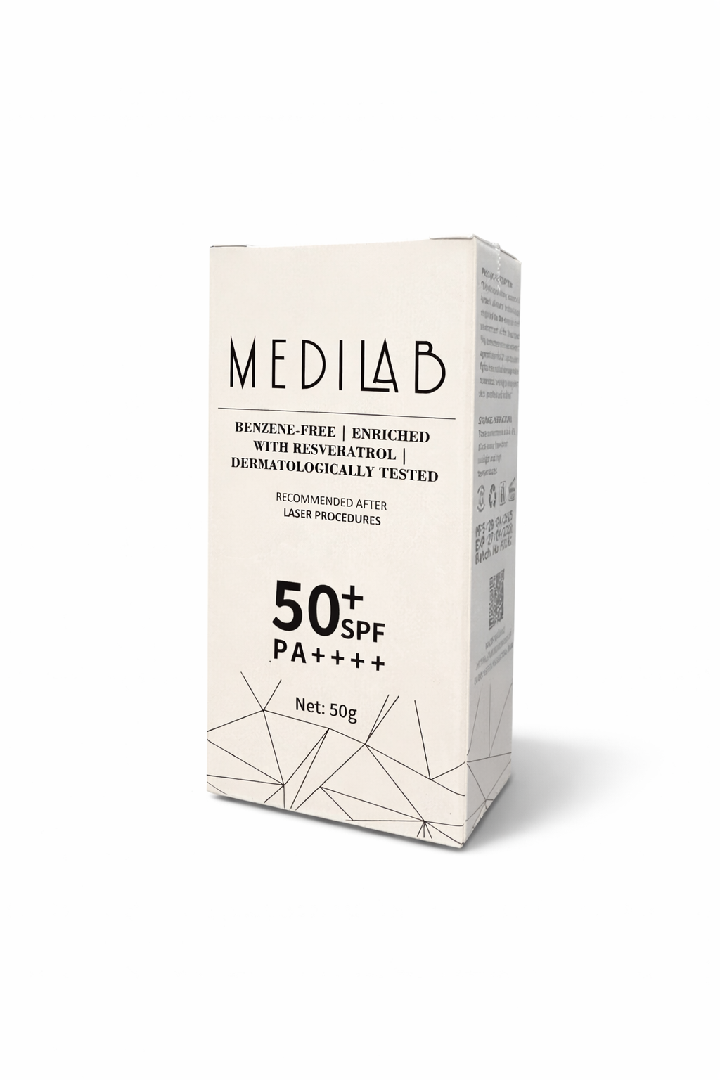 Сонцезахисний крем MEDILAB SPF 50+ PA++++ проти фотостаріння з ресвератролом (MD0921) Сонцезахисний крем MEDILAB SPF 50+ PA++++ проти фотостаріння з ресвератролом (MD0921)