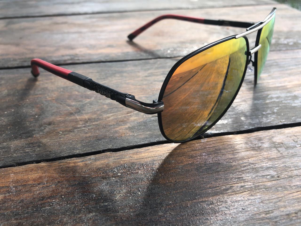 Очки солнцезащитные мужские с поляризацией Orange - фото 4