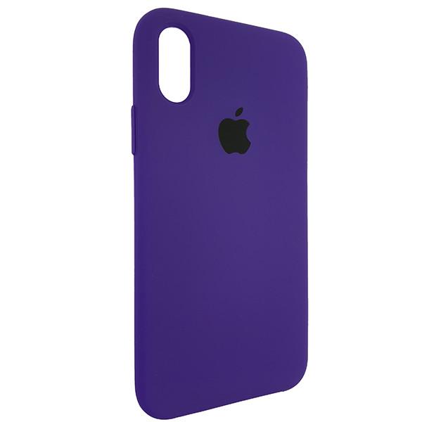 Чехол Copy Silicone Case iPhone X/XS Violet (29caa1-1398)
