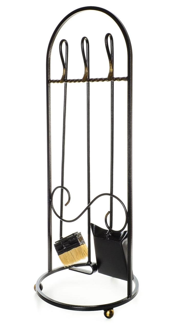 Каминный набор Факел 3 инструмента с дровницей Факел (896) - фото 10