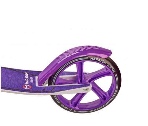 Самокат Maraton RIDER 2021 с фонариком Сиреневый - фото 5 Самокат Maraton RIDER 2021 с фонариком Сиреневый - фото 5
