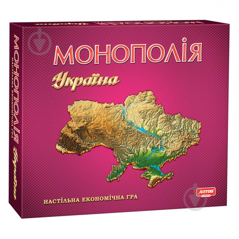 Настільна гра Монополія Україна Artos games (20734)