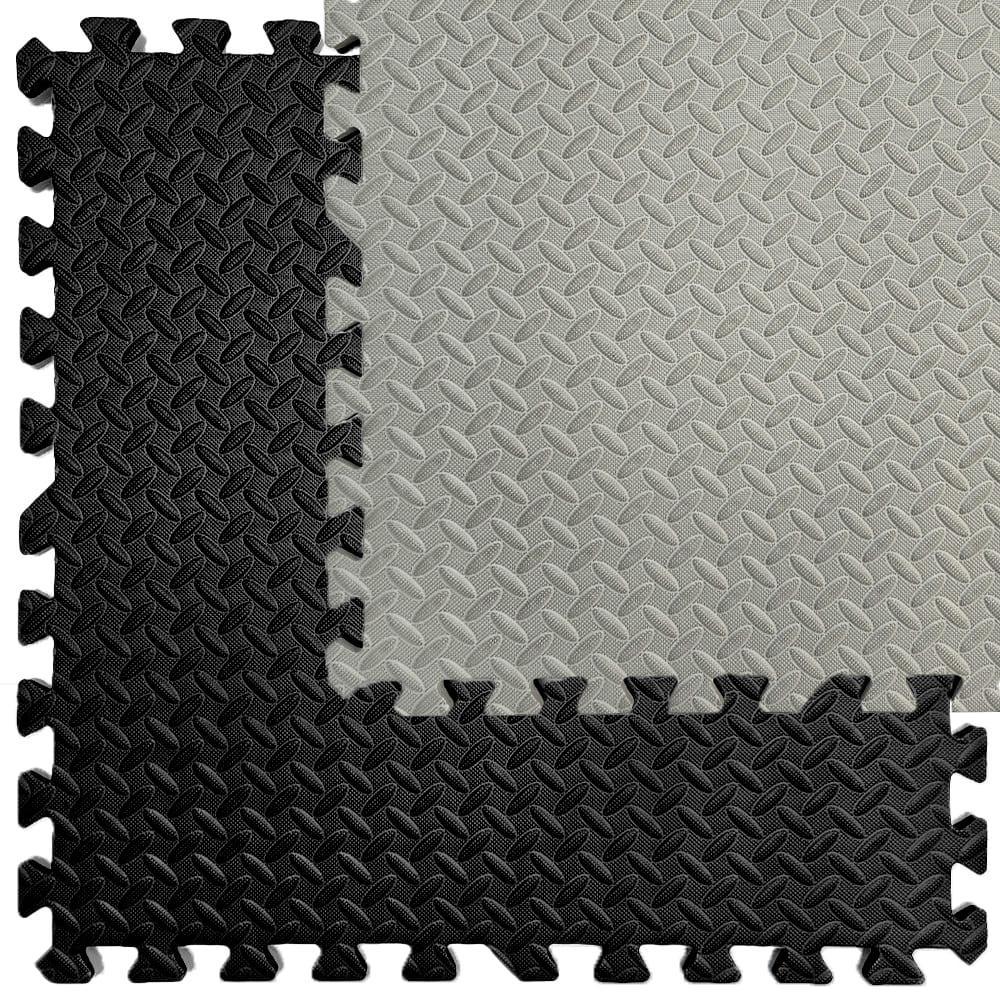 Гумове покриття 60х60х2 см Grey/Black (SW-00001843) - фото 7