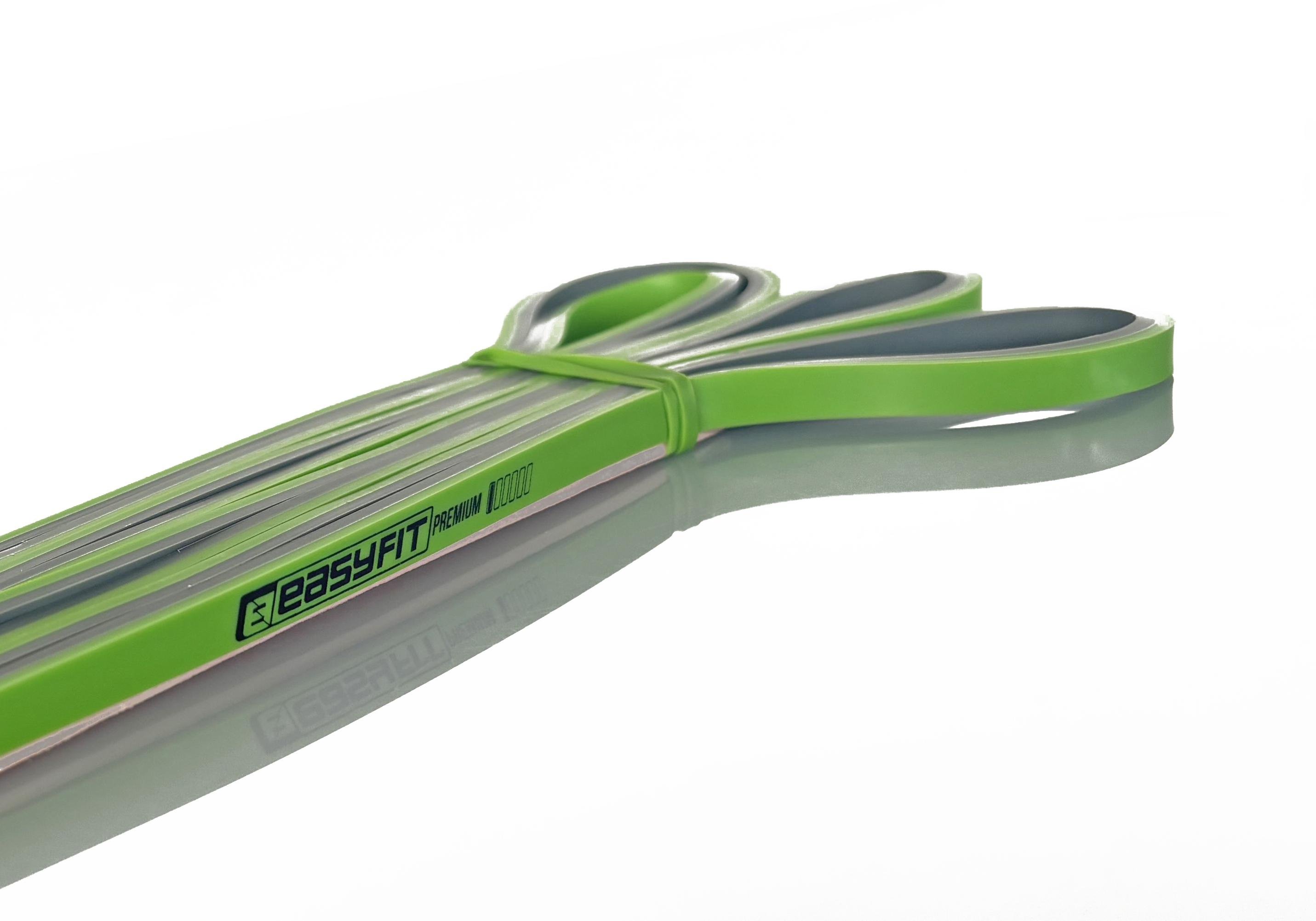 Резиновая петля Power Bands 2-7 кг двухслойная для подтягиваний Зеленый/Cерый (EF-2-7) - фото 3 Резиновая петля Power Bands 2-7 кг двухслойная для подтягиваний Зеленый/Cерый (EF-2-7) - фото 3