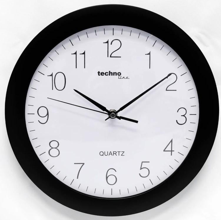 Годинник настінний Technoline WT7000 Black (WT7000 schwarz)