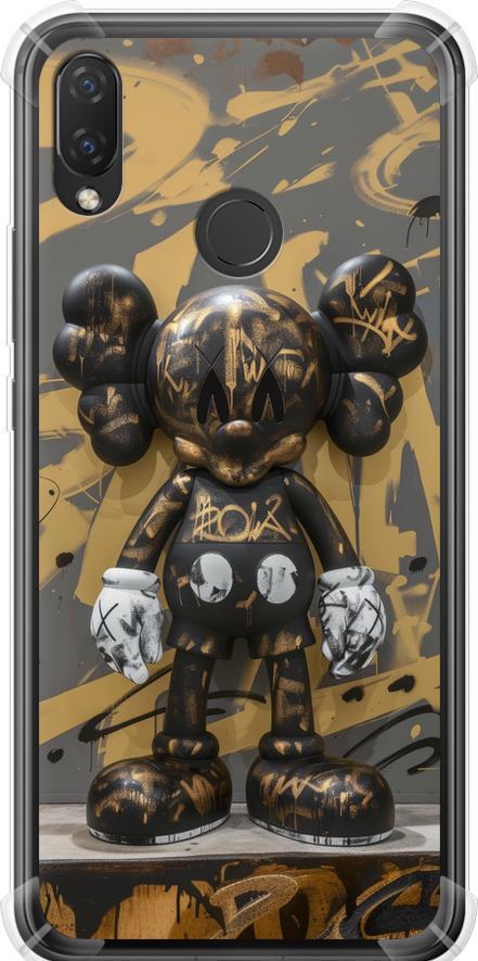 Чехол на Huawei Nova 3i Bronze kaws (6097sp-1541-42517)