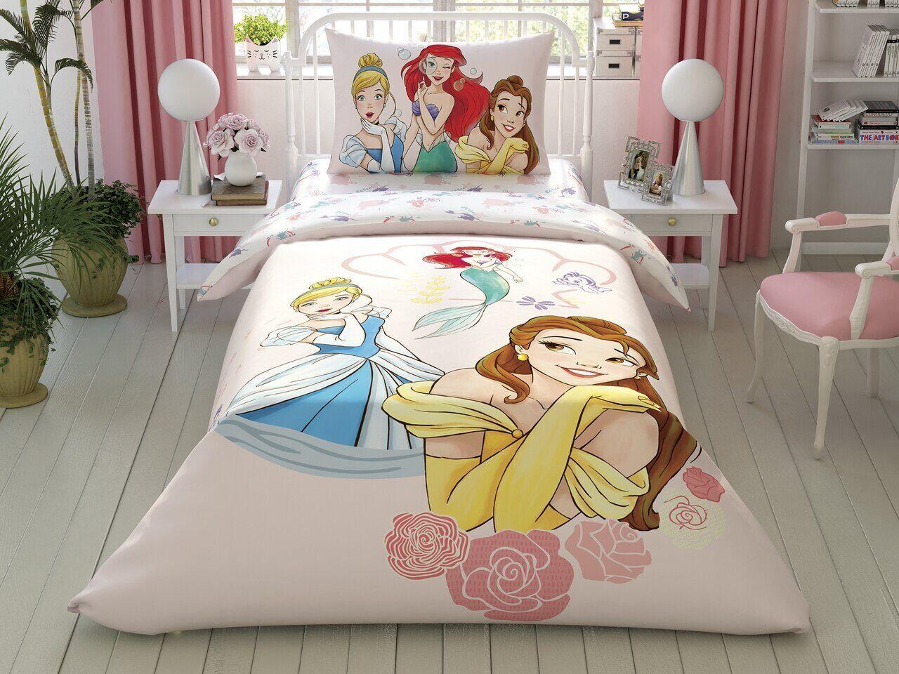 Постельное белье Tac Disney Princess Girl Power 160х220 подростковый (svt-2000022293105)